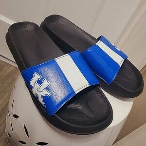 Nike Kentucky Wildcats Men's Blue&White Slide🌴